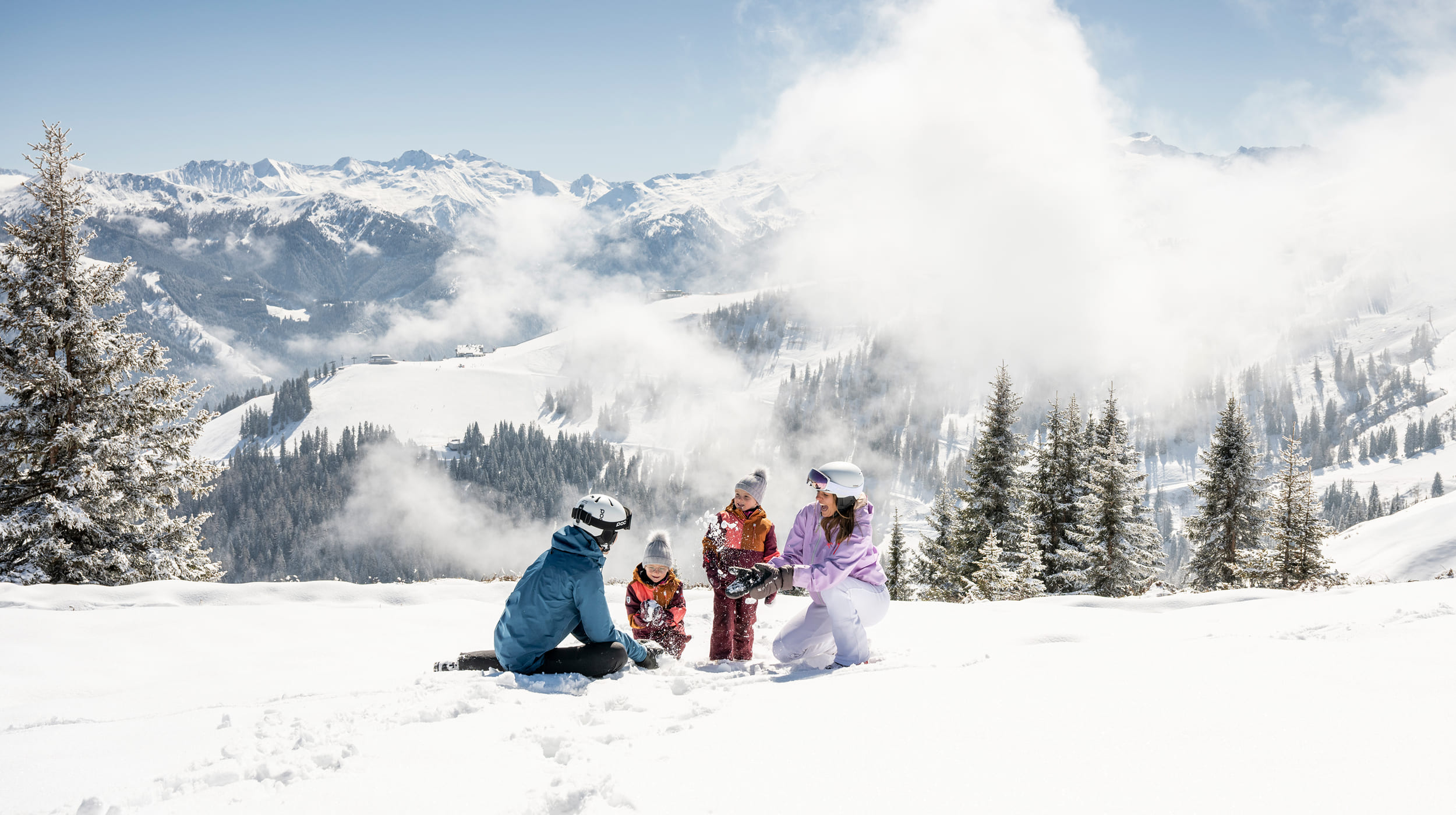 Skiurlaub mit Familie in Großarl © TVB Großarltal/Lorenz Masser